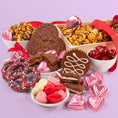 Load image into Gallery viewer, Deluxe Valentine Chocolate Gift Crate
